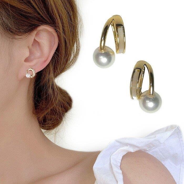 最大68%OFFクーポン 2.シェルパールのピアス ノンホールピアス