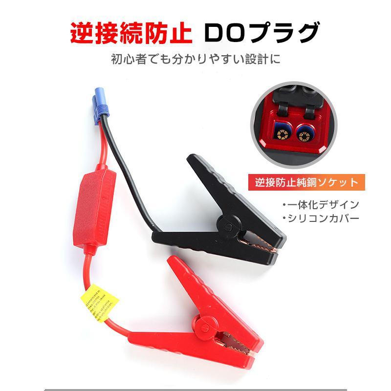 ジャンプスターター 緊急始動 12V ポータブル電源 車用品 39800mAh 大