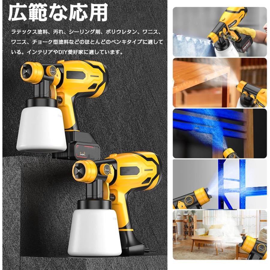 コードレススプレーガン デウォルトバッテリー対応 電動スプレーガン