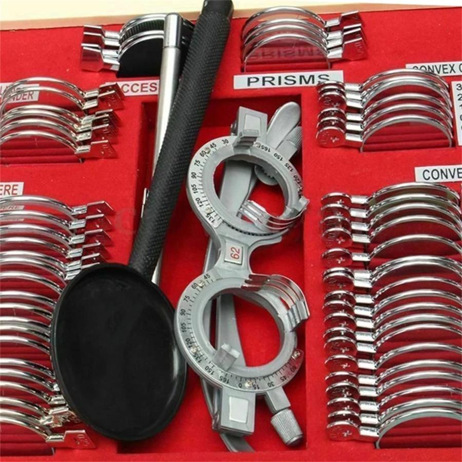 光学レンズ 検眼リムキットセット 104個 標準バージョン 検眼テスト