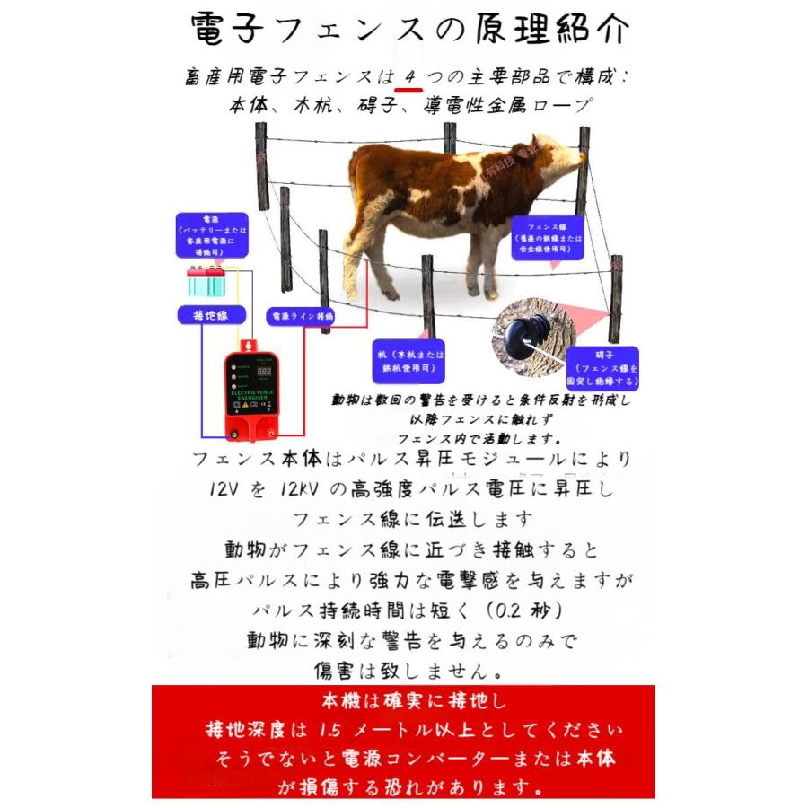 電気柵 XSD-260B ファームガード・ノーマル 電柵 電気牧柵 ファーム
