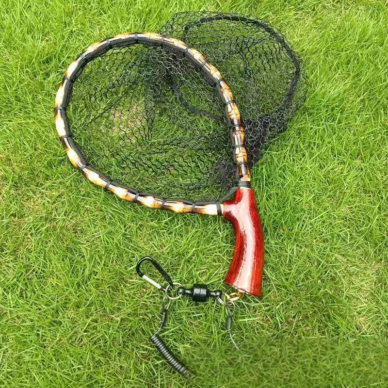 実木ccネット微物ccネット木ccネット渓流ccネット RUBBER NETS 釣り仕掛け・仕掛け用品