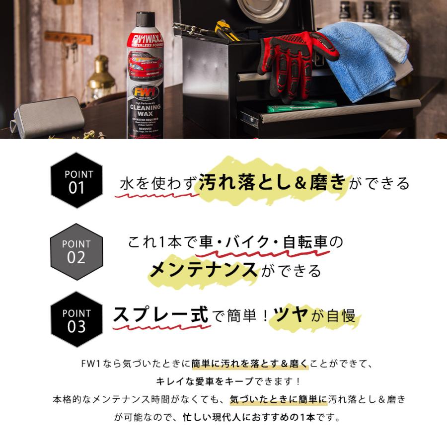FW1 エフダブリューワン GCZero マイクロファイバークロス セット 車