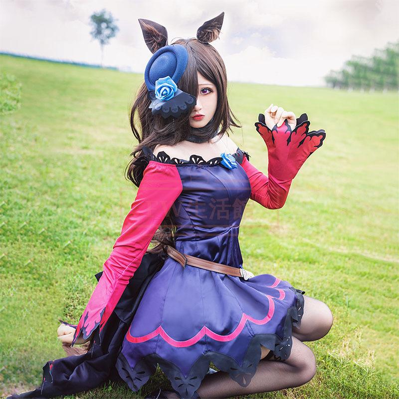 ウマ娘 コスプレ プリティーダービー 米浴 ライスシャワー コスプレ 