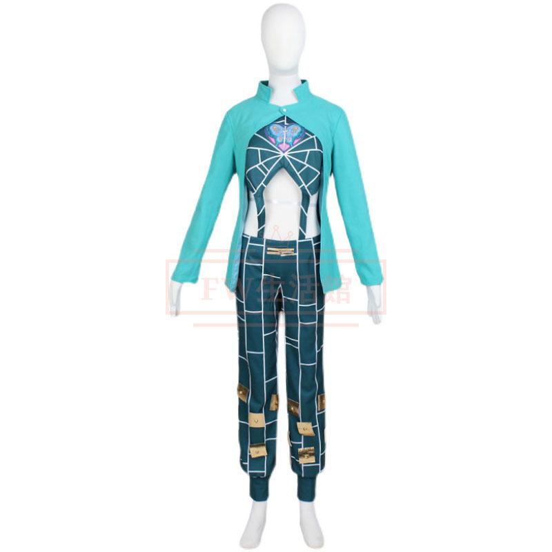 半額sale ジョジョの奇妙な冒険 Part6 ストーンオーシャン コスプレ 空条 徐倫 くうじょう ジョリーン コスプレ 仮装 コスプレ衣装 キャラクター衣装 サイズ M Www Dpmptsp Kupangkota Go Id