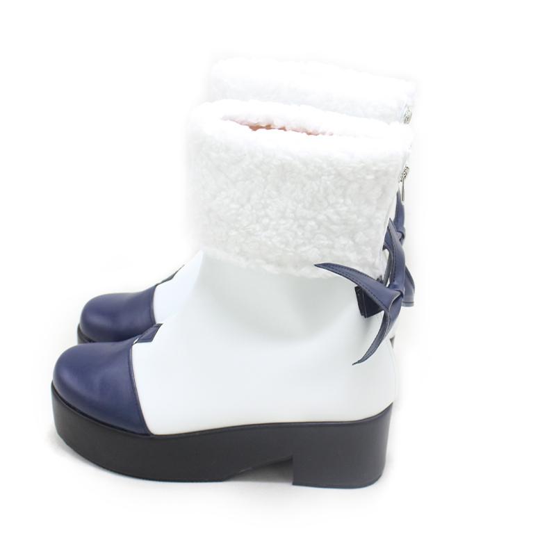 新品 初音ミク コスプレ 風 2021 雪ミク コスプレ衣装ウィッグ 靴 演出