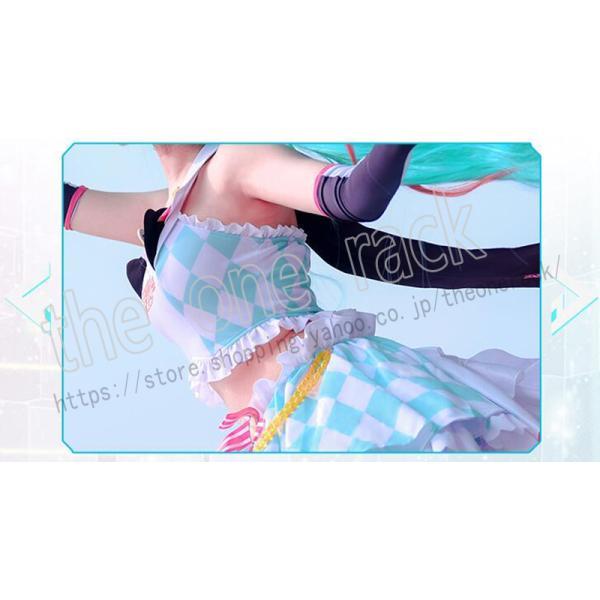 VOCALOID 初音 ミク レーシングミク Racing Miku コスプレ衣装 コスチューム 演出服 変装 仮装 ハロウィン イベント｜fwlife-store｜06