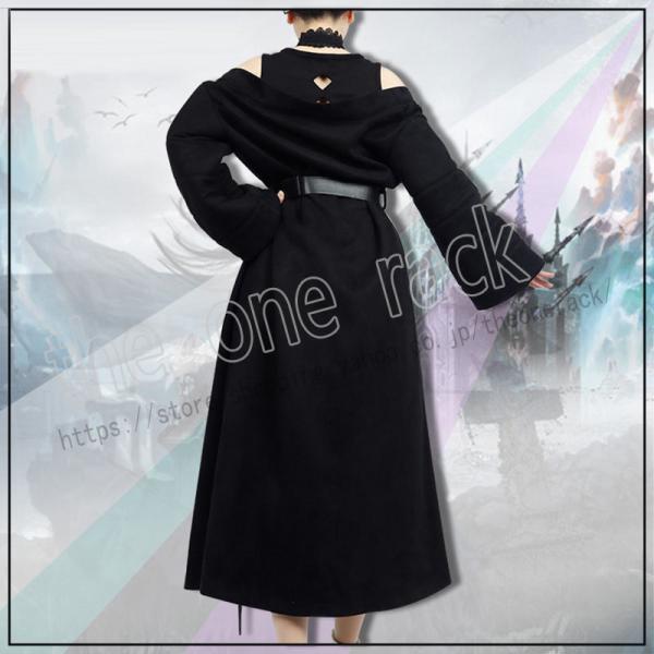 ファイナルファンタジーXIV FF14 闇の巫女 ガイア コスプレ衣装 