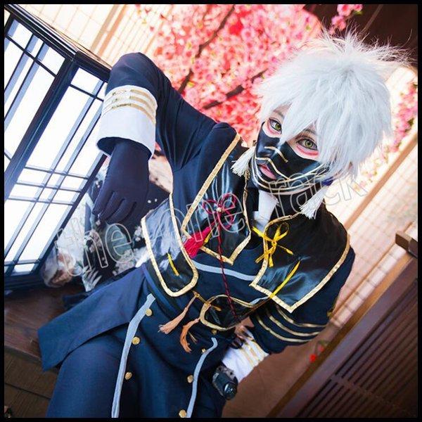 刀剣乱舞 鳴狐 なきぎつね コスプレ衣装 ウィッグ 靴 道具刀+鞘 