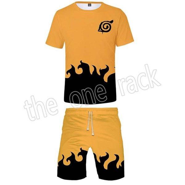 NARUTO -ナルト- 親子服 上下セット半袖 Tシャツ ズボン 春夏秋パジャマグッズグッズ 子供 成人 スウェット｜fwlife-store