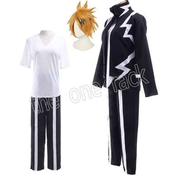 僕のヒーローアカデミア ヒロアカ 上鳴電気 コスプレ衣装 ウィッグ