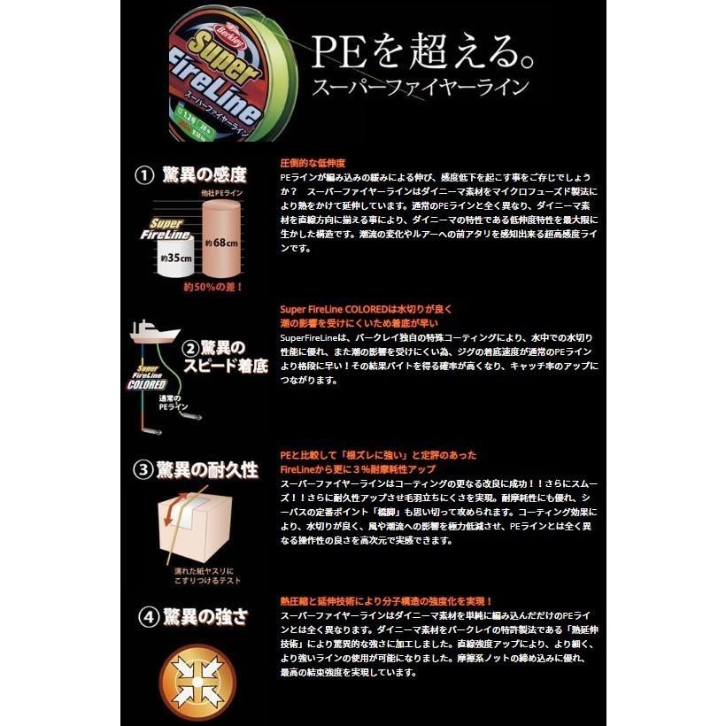 バークレイ スーパーファイヤーライン 連結切り売り 400m 2 5号 40lb グリーン 400 Fws アルファ 通販 Yahoo ショッピング