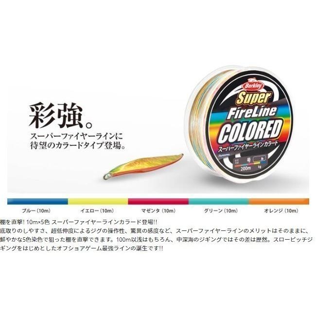 Berkley バークレイ スーパーファイヤーライン カラード 600m 2 Berkley バークレイ スーパーファイヤーライン カラード 600m 2