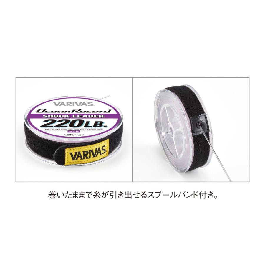 VARIVAS（バリバス） オーシャンレコード ショックリーダー 30m 320lb