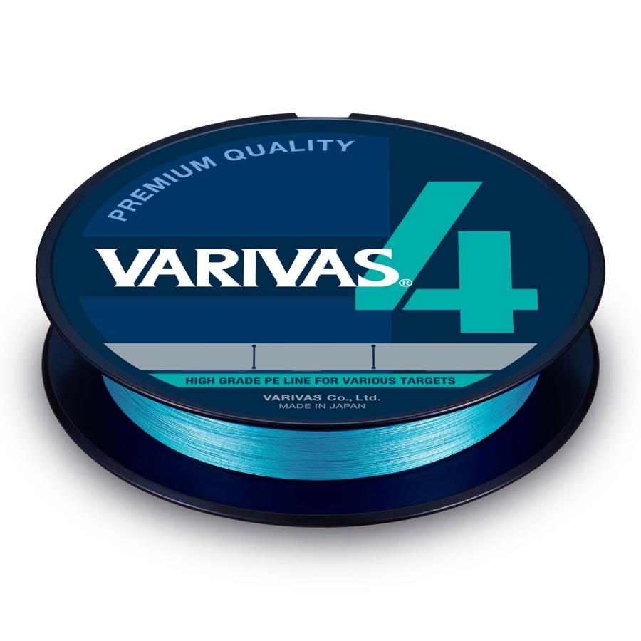VARIVAS（バリバス） VARIVAS 4 200m 2.0号 ウォーターブルー PEライン
