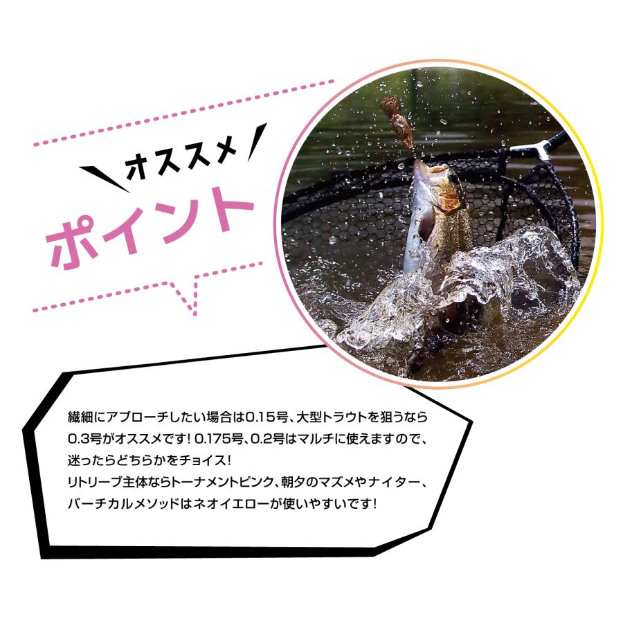 VARIVAS（バリバス） スーパートラウトエリア PE X4 75m 0.3号