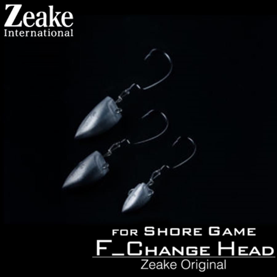 Zeake（ジーク） フックチェンジヘッド 28g #1/0 ジグヘッド : FWS