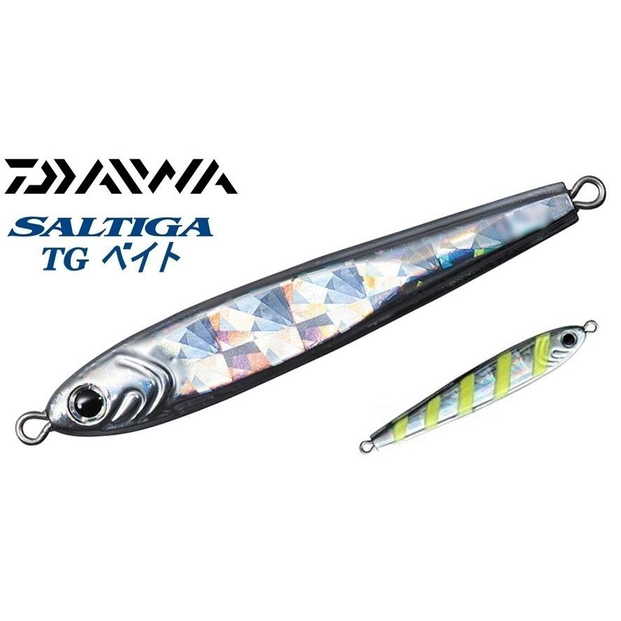 ダイワ ソルティガ TGベイト ゼブラグロー150g×2 リアルイワシ180g