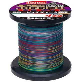 サンライン PEジガーULT 4本組 スローピッチジャーク専用 1200m サンライン PEジガーULT 4本組 スローピッチジャーク専用 1200m
