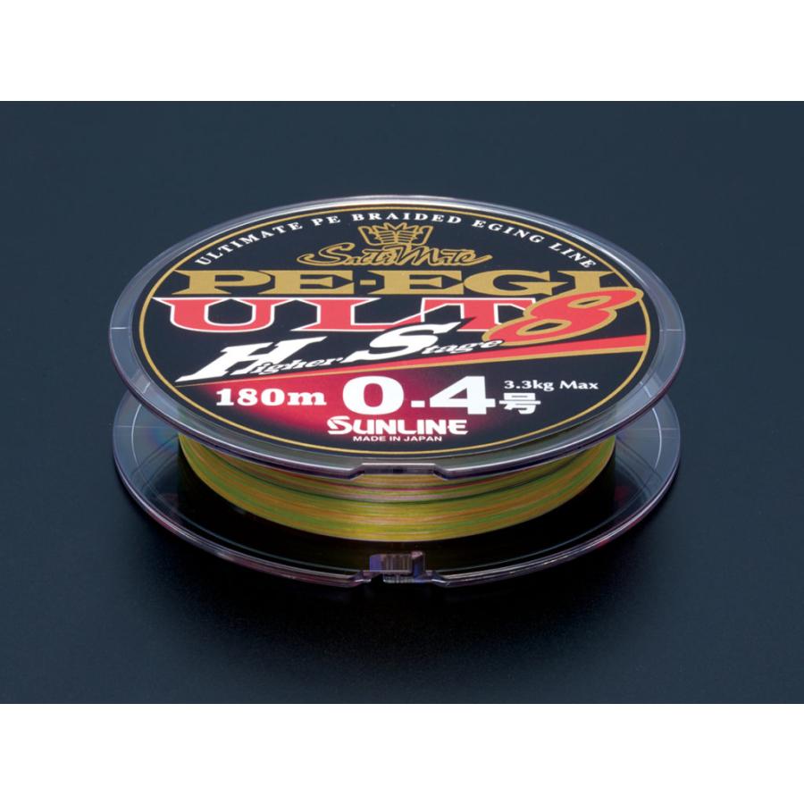 サンライン（SUNLINE） ソルティメイト PE EGI ULT HS8 240m 0.4号 10m