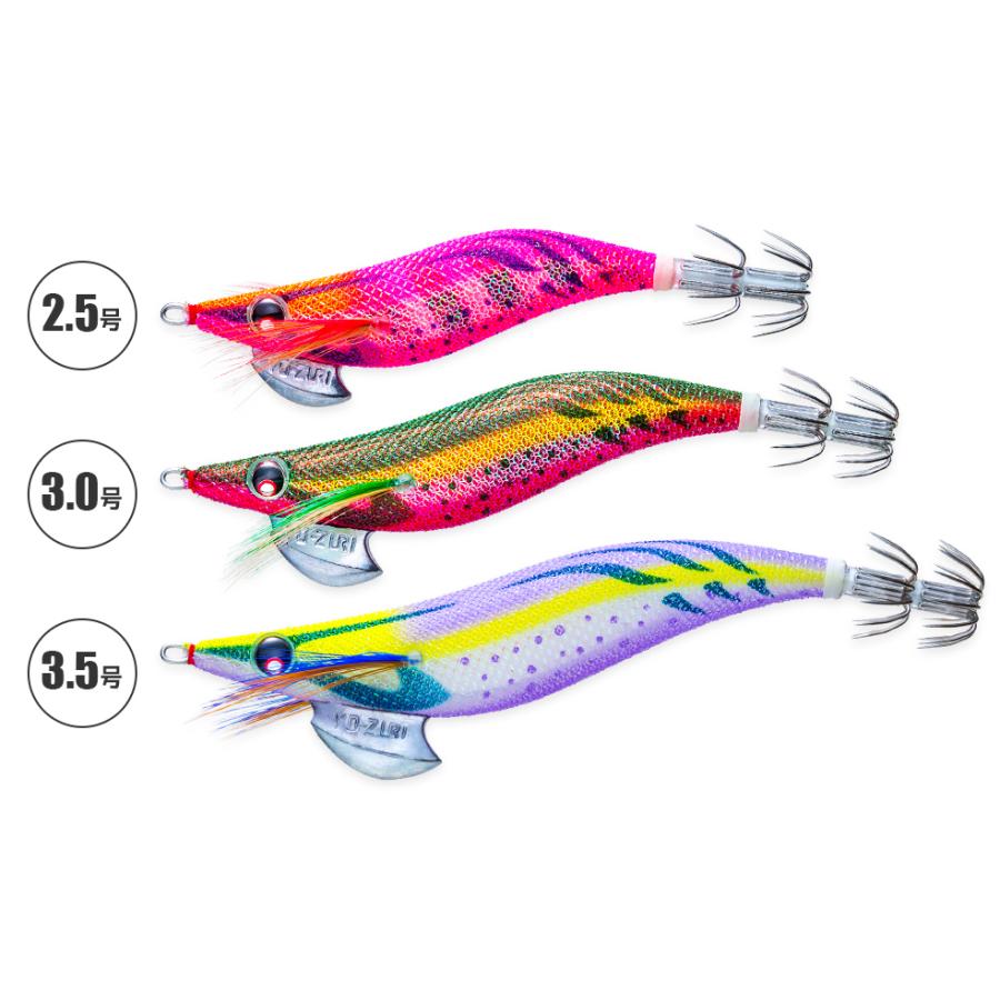 YO-ZURI ヨーヅリ アオリーQ 3.5号 #16.SBOI スーパーブルー夜光