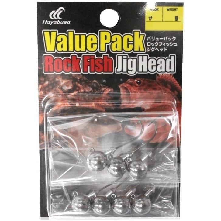 ハヤブサ バリューパック ロックフィッシュジグヘッド 21g Fs219 21 Fws アルファ 通販 Yahoo ショッピング