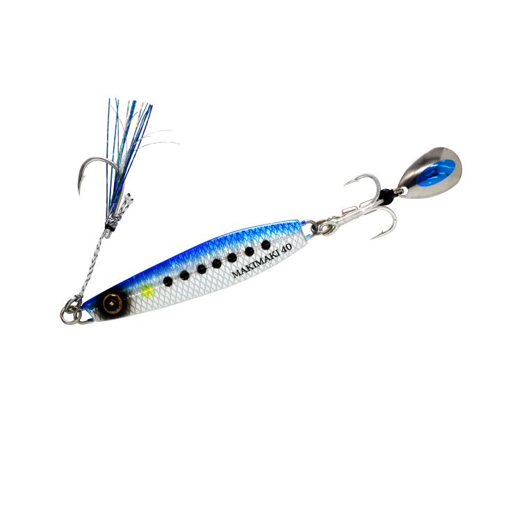 Hayabusa（ハヤブサ） ジャックアイ マキマキ 60g #12 リアル魚鱗