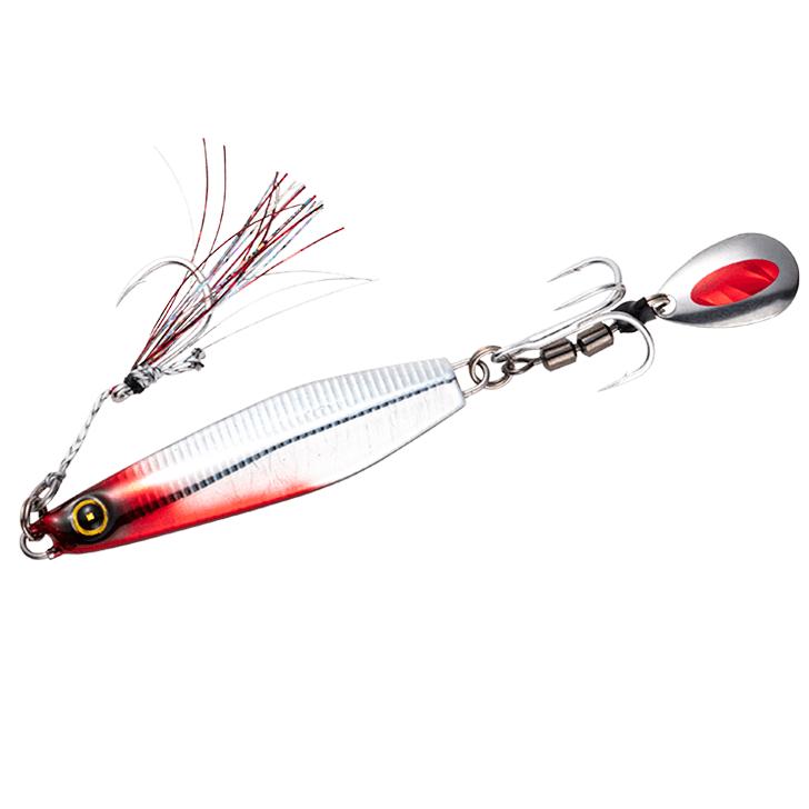 Hayabusa（ハヤブサ） ジャックアイ マキマキ 60g #8 流血シルバー