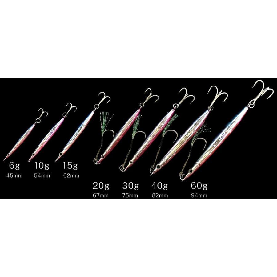 Zeake ジーク Gスラッシャー リアルカラー 30g メタルジグ