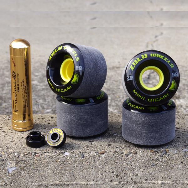 スラッシュ専用ウィールとスライド専用ベアリング / Zulu Wheels