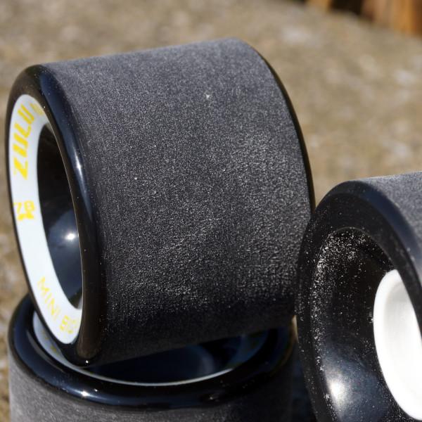 60mm 78a ソフトスケートボードウィール Zulu Wheels Mini Bicarip