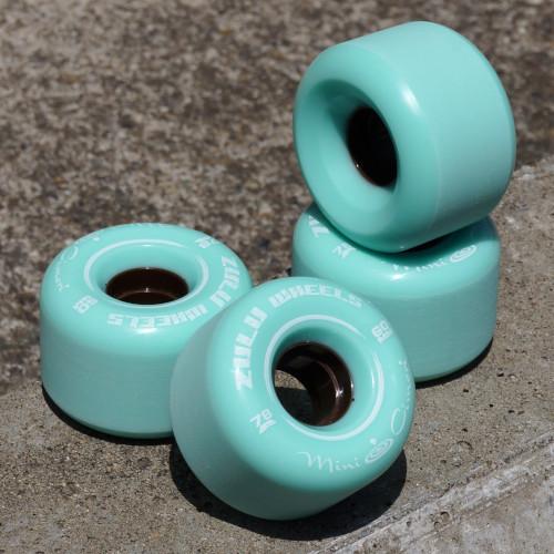 60mm ソフト スケボーウィール スケートボードウィール ロンスケ