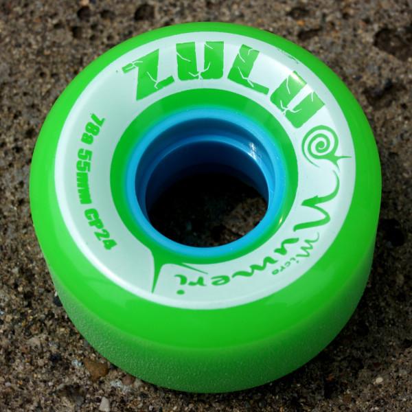 55mmストリートサイズのソフトスライドウィール ズールーウィール