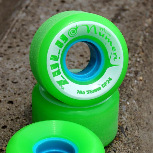 55mmストリートサイズのソフトスライドウィール ズールーウィール