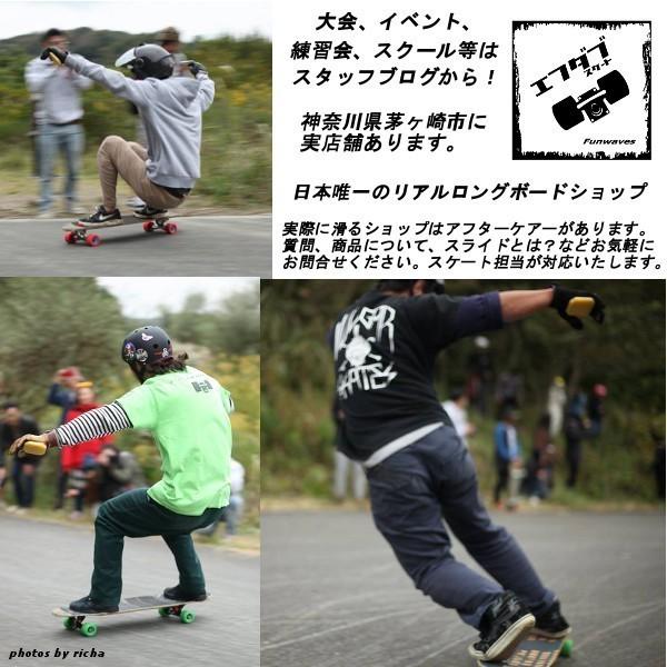 パワースライド専用ソフトウィール Zulu Wheels Numerip 78a 65mm green Yow Carver のアップグレードに｜fwskate｜06