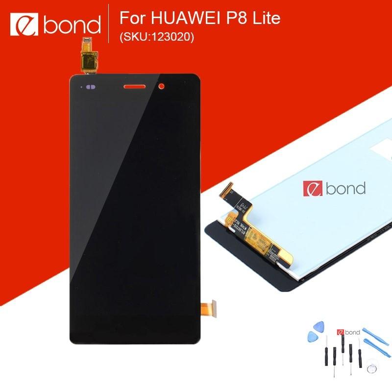 【工具付き】HUAWEI 　ファーウェイ　P8lite　液晶 パーツ　画面　LCD　修理　交換　部品　白／黒 (郵便/メール便配送) |  | 01