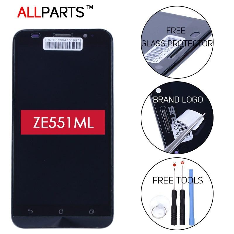 【工具付き】ASUS　Zenfone 2（ZE551ML）　液晶　画面　LCD　修理　交換　部品　(郵便/メール便配送） | ASUS
