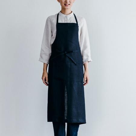 fog linen work（フォグリネンワーク） エプロン linen full apron