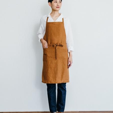fog linen work（フォグリネンワーク） エプロン linen daily apron