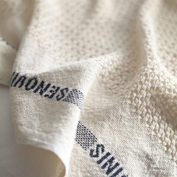 fog linen work（フォグリネンワーク） コットンブランケット