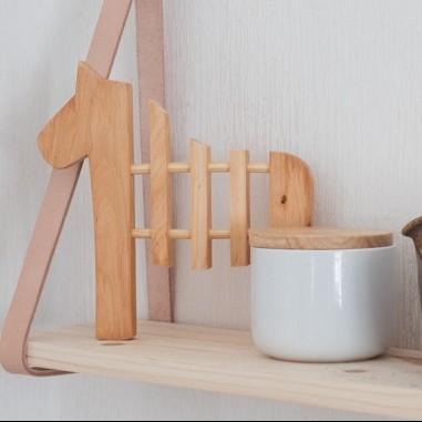 鍋敷き ダーラヘスト ダーラナホース 馬 スカンジナビスク