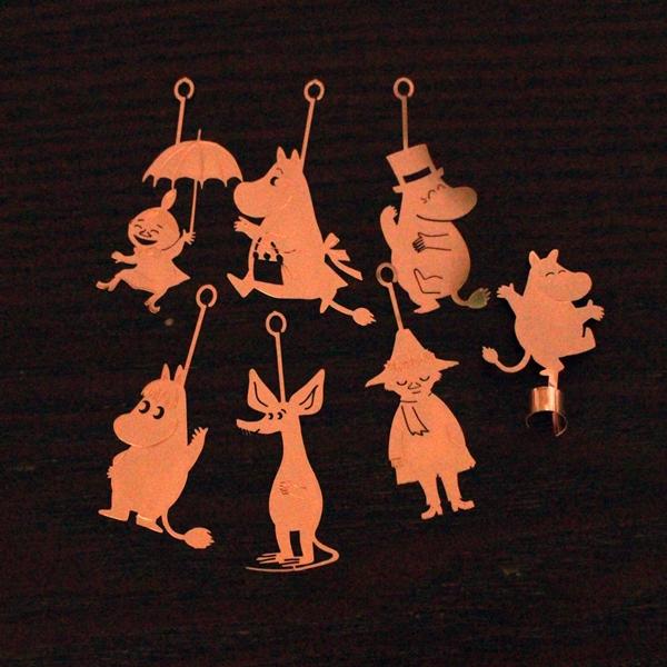 MOOMIN（ムーミン） キャンドルホルダー ムーミンファミリー コッパー