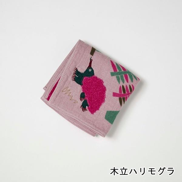 moritaMiW モリタミウ タオルハンカチ モコモコドウブツハンカチ ヒナ