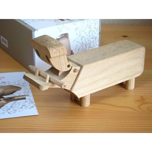 カイ ボイスン ヒッポ かば Kay Bojesen Hippo 木製人形 Wood Toy デンマーク オーク材