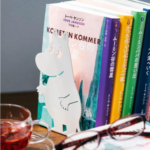 MOOMIN（ムーミン） ブックエンド リトルミィ 白 プルート プロダクト