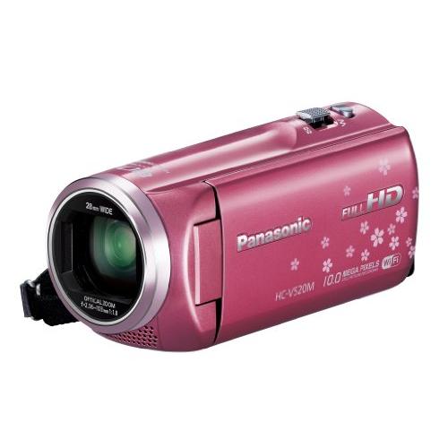 パナソニック デジタルハイビジョンビデオカメラ V520 内蔵メモリー