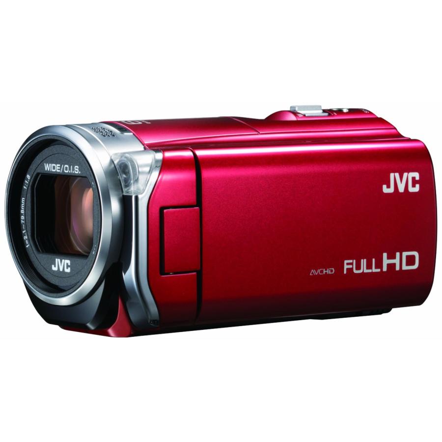 JVCKENWOOD JVC ビデオカメラ EVERIO GZ-E565 内蔵メモリー32GB ローズ