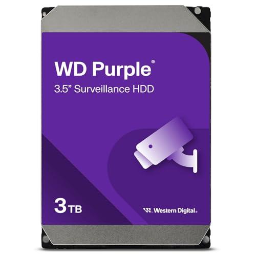 Western Digital HDD 3TB WD Purple 監視システム 3.5インチ 内蔵HDD