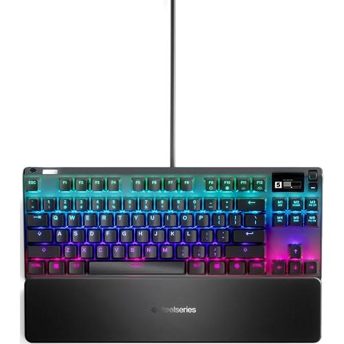 SteelSeries ラピッドトリガー 搭載 ゲーミングキーボード テンキー