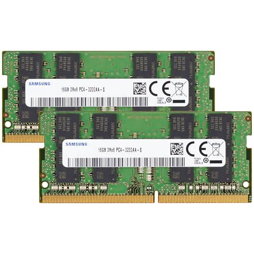 SAMSUNG DDR4 3200MHz 16GB×2枚 32Gb 動作確認済 Samsung 32GB (2x16GB) DDR4 3200MHz PC4-25600 (PC4-3200AA) CL22